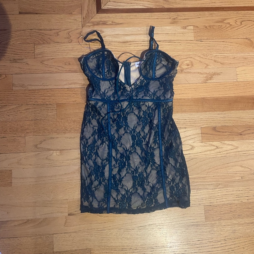 Revolve Super down mini dress - Picture 2 of 3